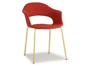 LADY B POP - Fabric chair with armrests - Chair by SCAB DESIGN