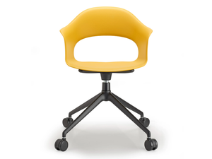 LADY B - Technopolymer office chair with castors - Office Chair by SCAB DESIGN