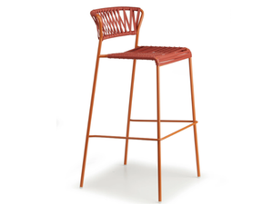 LISA CLUB - Steel and PVC garden stool - Stool by SCAB DESIGN