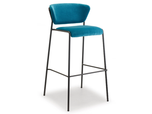 LISA - High upholstered stool - Stool by SCAB DESIGN