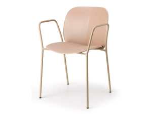 MENTHA - Recycled plastic chair with armrests - Chair by SCAB DESIGN