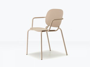 SI-SI - Steel chair with armrests - Chair by SCAB DESIGN
