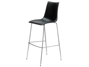 ZEBRA POP H80 - High upholstered stool - Stool by SCAB DESIGN