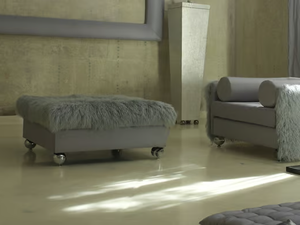 SOLITARIO - Square pouf - Pouf by Scandal