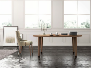 Table - Walnut living room table - Table by Scandal