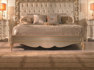 35TH ANNIVERSARY 2040-GLL - Wooden double bed - Bed frame by SCAPPINI & C