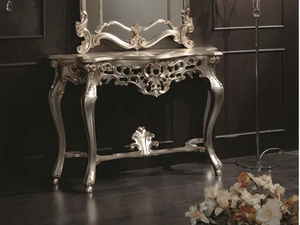 35TH ANNIVERSARY 262-SL - Silver leaf console table - Console by SCAPPINI & C