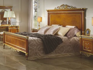 35TH ANNIVERSARY 2740-GL - Wooden double bed - Bed frame by SCAPPINI & C