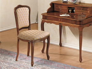 35TH ANNIVERSARY SE 227 - Medallion upholstered wooden chair - Chair by SCAPPINI & C