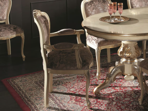35TH ANNIVERSARY SE 266/A - Medallion wooden chair with armrests - Chair by SCAPPINI & C