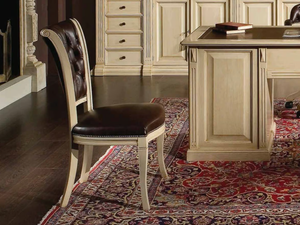 35TH ANNIVERSARY SE 299 - Tufted upholstered leather chair - Chair by SCAPPINI & C
