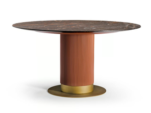 CIRCLE N31 - Round marble table - Table by SCAPPINI & C