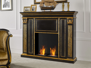 TIMELESS 2202 - Wooden Fireplace Mantel - Other by SCAPPINI & C
