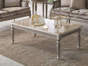 TIMELESS 2734-M - Rectangular wooden coffee table for living room - Coffee table by SCAPPINI & C