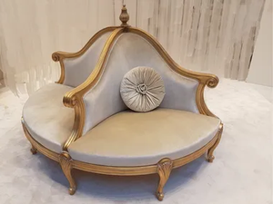 TIMELESS 2970/2 - 2 seater curved fabric sofa - Sofa by SCAPPINI & C