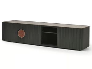 WIDE N07 - Wooden sideboard with doors - Cabinet by SCAPPINI & C