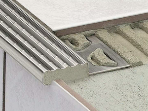 Schlüter®-TREP-E/-EK/-EFK - Stainless steel star nosing - Systems by Schlüter-Systems