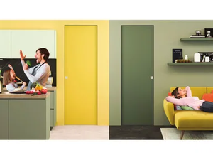 ACUSTICA SLIDING FLUSH-WALL - Flush-fitting acoustic door - Door by Scrigno