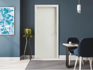 LACQUERED SWING DOORS WITH JAMBS - Hinged wooden door - Door by Scrigno