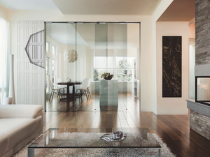 TRIAL - Counter frame for parallel sliding doors - Door by Scrigno