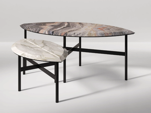 BOOK 1&2 - Marble coffee table - Coffee table by Secolo
