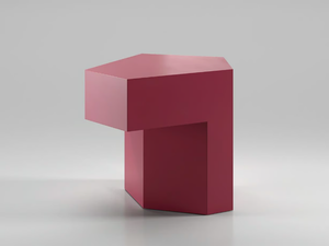 LOCK - Wooden side table - Coffee table by Secolo