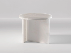 ORIGIN - Round marble coffee table - Coffee table by Secolo