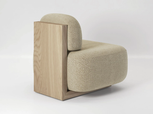 YOSHIDA - Fabric easy chair - Armchair by Secolo