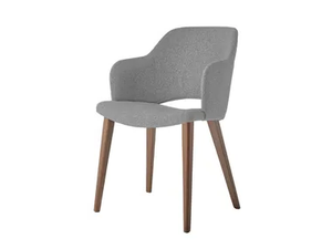 BOLD - Upholstered chair with armrests - Chair by Sedex