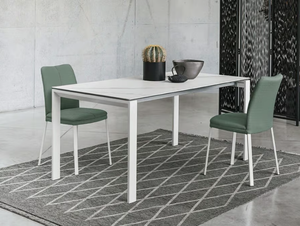 EVOLUTION - Extending ceramic table - Table by Sedit