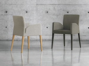 LUCREZIA - Fabric easy chair with armrests - Armchair by Sedit