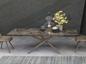 TIFFANY - Extending ceramic table - Table by Sedit
