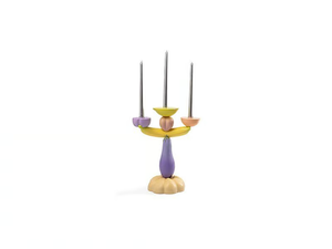 AUBERGINE CANDELABRA - Candle holder - Styling by Seletti