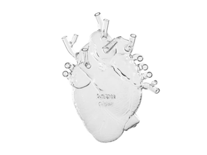 LOVE IN BLOOM GLASS - Glass vase - Styling by Seletti