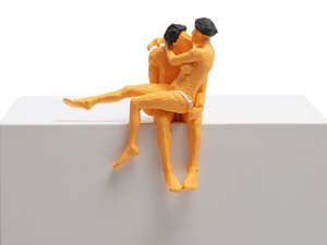 LOVE IS A VERB DAVID & ESTHER - Resin decorative object - Styling by Seletti