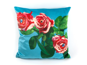 ROSES - Square fabric cushion - Accessories by Seletti