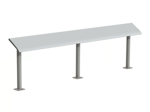 AERO - Backless bench seating - Bench by SELLEX