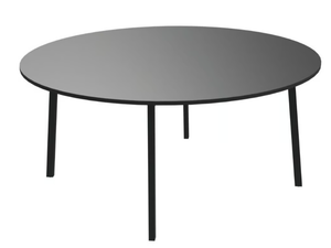 FAST - Folding round steel table - Table by SELLEX