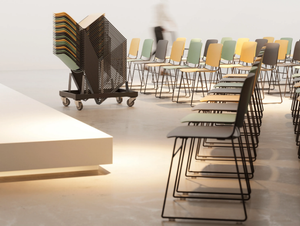 MASS - Stackable polypropylene chair - Chair by SELLEX