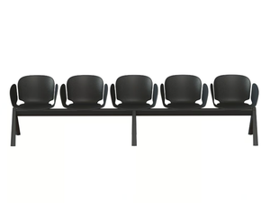 NEST BEAM - 5-seater modular bench - Bench by SELLEX