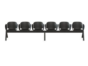 NEST BEAM - 6-seater modular bench - Bench by SELLEX