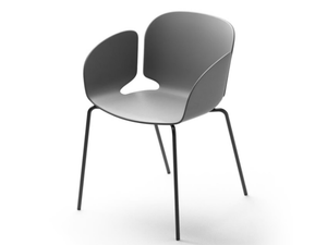 NEST - Stackable polypropylene chair with armrests - Chair by SELLEX