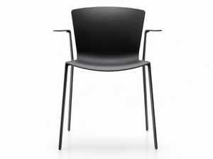 SLAM - Polypropylene chair with armrests - Chair by SELLEX