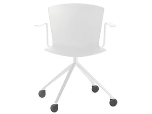 SLAM - Polypropylene office chair with armrests - Office Chair by SELLEX