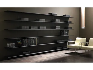 ZUMM - Open freestanding extruded aluminium bookcase - Cabinet by SELLEX