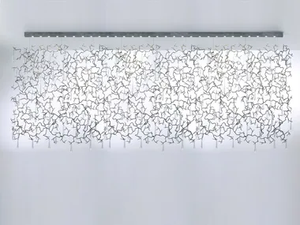 AQUA CURTAIN EXTRA LARGE - Handmade bronze pendant lamp - Ceiling lamp by Serip