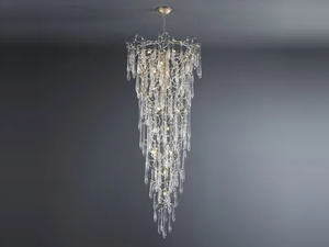AQUA EMPIRE PARABLE - Handmade bronze pendant lamp - Ceiling lamp by Serip
