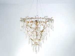 AQUA FUNNEL MEDIUM - Handmade bronze pendant lamp - Ceiling lamp by Serip