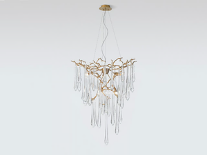 AQUA FUNNEL SMALL - Handmade bronze pendant lamp - Ceiling lamp by Serip