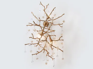 BIJOUT CANDIE LARGE - Halogen bronze wall lamp - Wall lamp by Serip